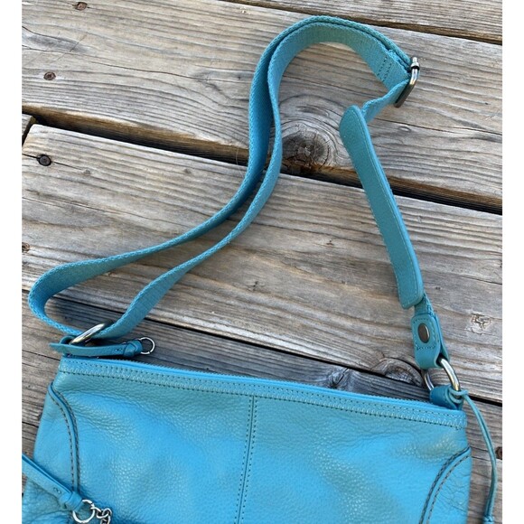 (2) The Sak Iris Pebbled Leather Adjustable Crossbody Shoulder Bags - Picture 8 of 15